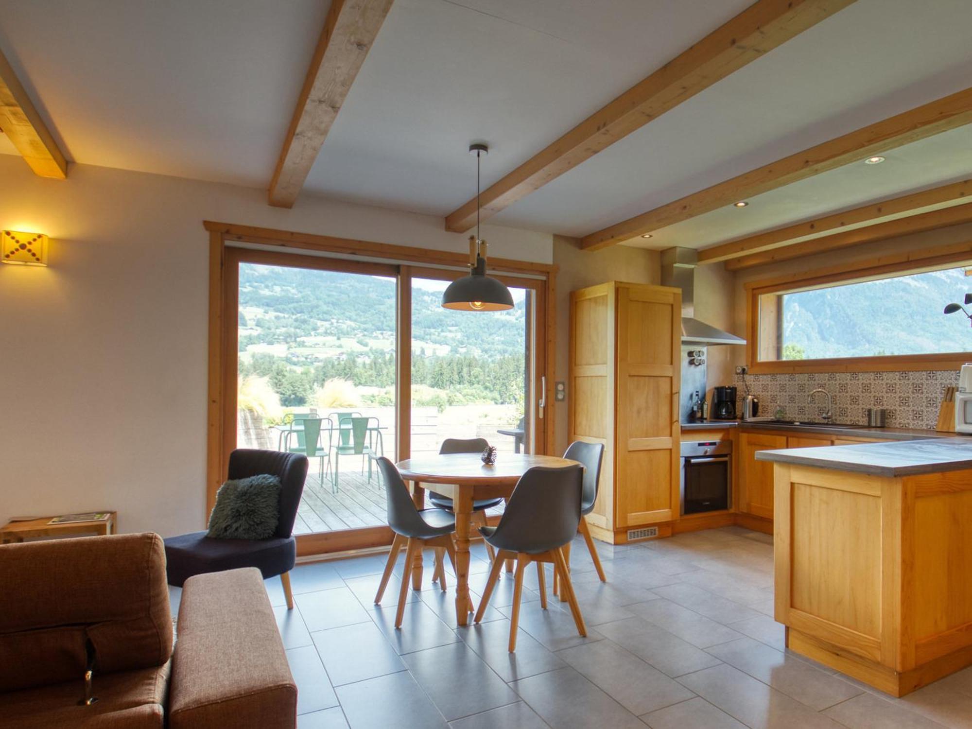 Duplex 2 Chambres Avec Grande Terrasse, Animaux Acceptes, A Samoens - Fr-1-642-77 Εξωτερικό φωτογραφία