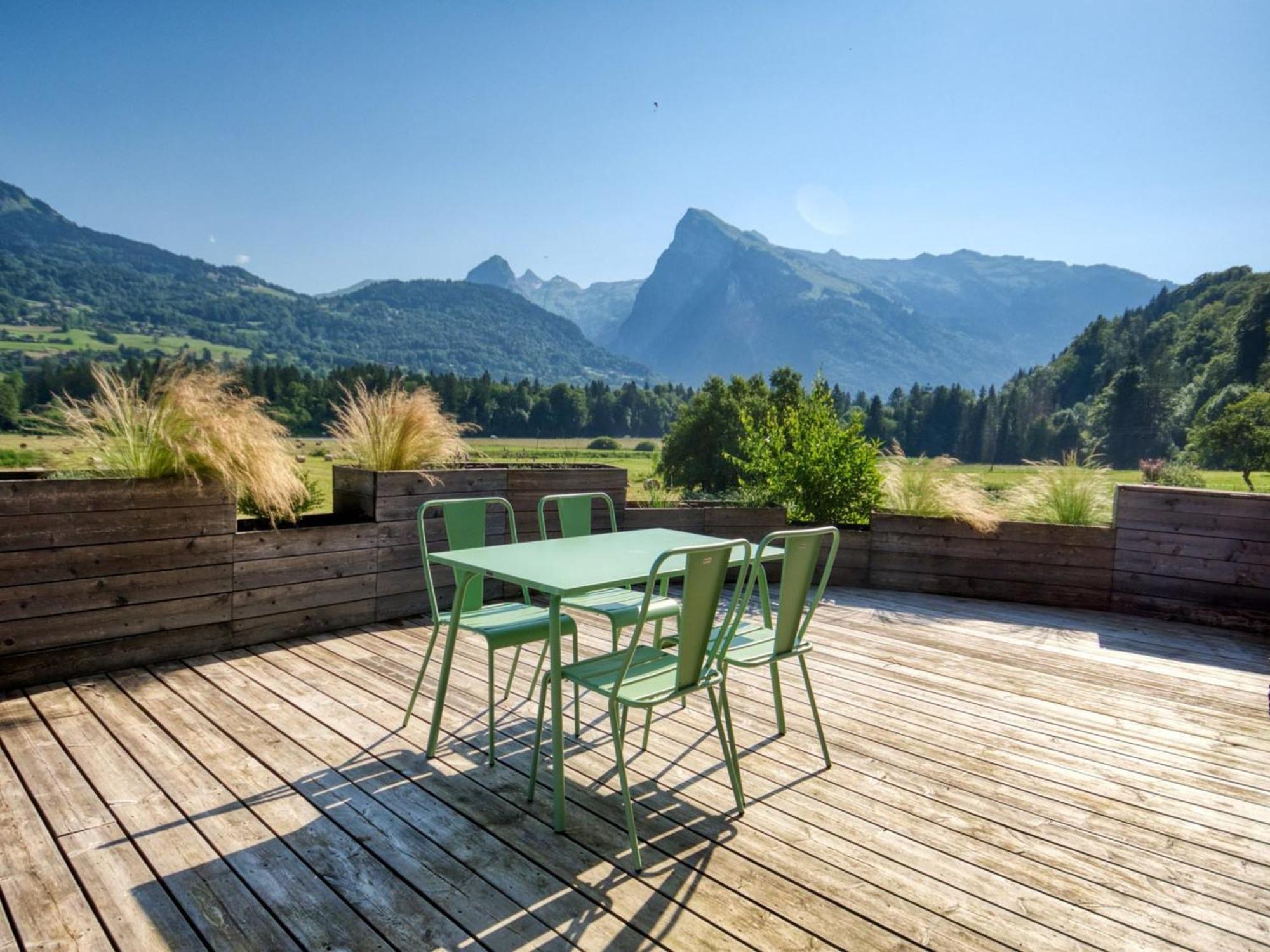 Duplex 2 Chambres Avec Grande Terrasse, Animaux Acceptes, A Samoens - Fr-1-642-77 Εξωτερικό φωτογραφία